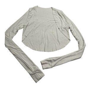 Are You Am I Quill Shrug in White